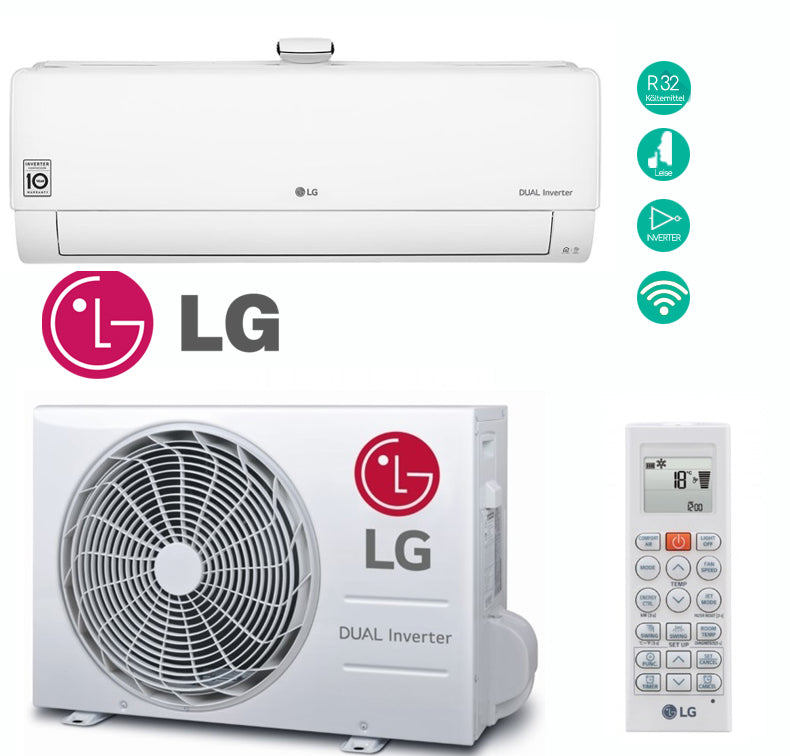 LG AP-RK NSJ weiß Klimaanlage Kühlen Heizen günstig online neu Scoop effizient sparsam strom lüftung