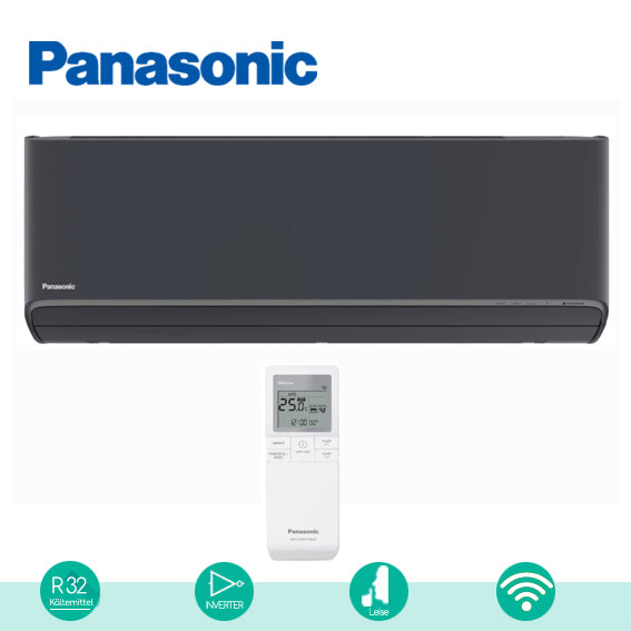 Panasonic Etherea Graphit Gray CS-XZ-ZKEW-H Inneneinheit Innengerät Effizient kühlen heizen klima Klimaanlage Scoop günstig online kaufen 