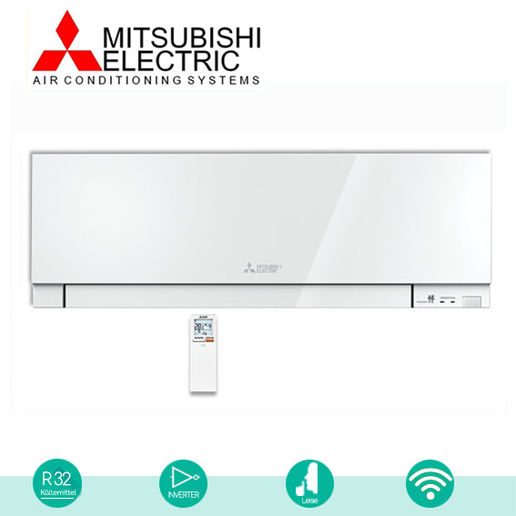 Mitsubishi Premium MSZ-EF-VGK-B Inneneinheit Innengerät Wifi Design stylish günstig Effizient Scoop weiß geräuscharm Fernbedienung kühlen heizen