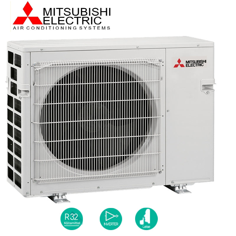 Mitsubishi Klimaanlagen Aussengerät Aussengeräte Wärmetauscher Kühlen Heizen Klima Sommer Inneneinheiten Multisplit Split MXZ-5F102-VF Design Effizient Scoop