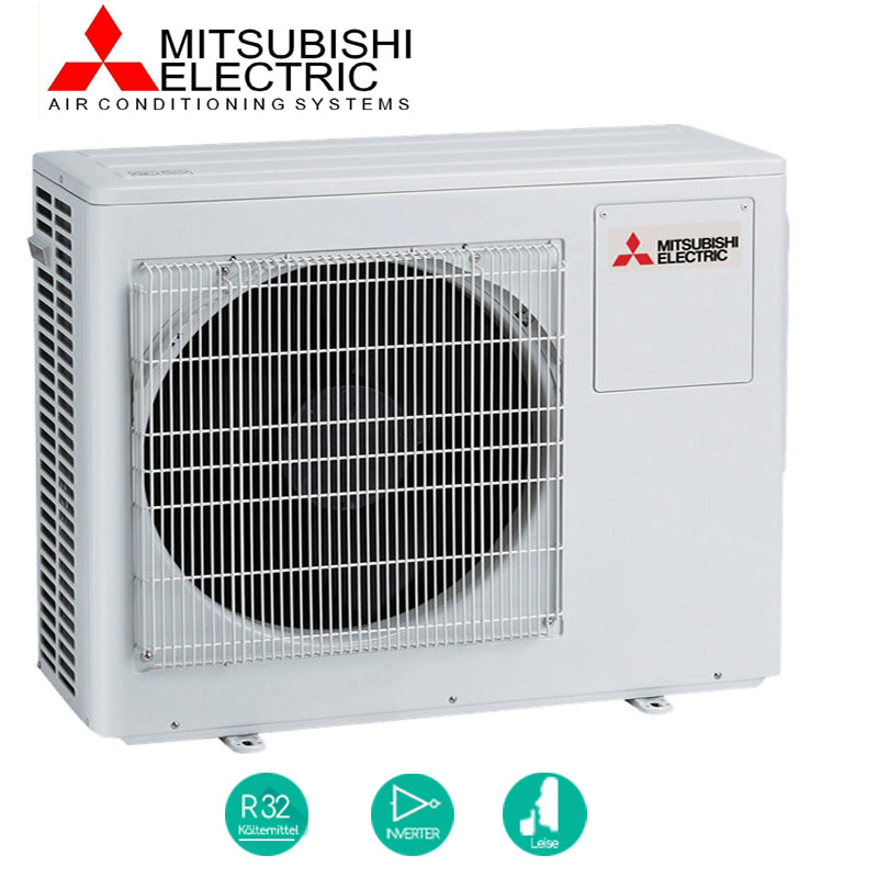 Mitsubishi Klimaanlagen Aussengerät Aussengeräte Wärmetauscher Kühlen Heizen Klima Sommer Inneneinheiten Multisplit Split MXZ-4F-VF Design Effizient Scoop