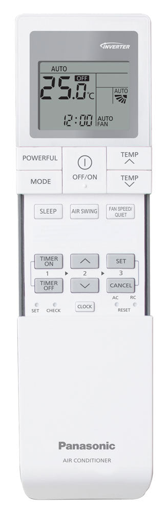 Panasonic Compact CS-TZ-ZKEW / CU-TZ-ZKE Klimaanlage Single / Klimageraet / Klimaanlage Wohnen / Innengeraet / Aussengeraet / kühlen / heizen / Wifi / hochwertig Fernbedienung