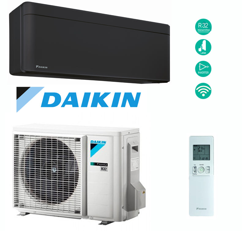 Daikin Stylish FTXA-BB / RXA Klimaanlage Single / Klimageraet / Klimaanlage Wohnen / Innengeraet / Aussengeraet / kühlen / heizen / Wifi / hochwertig