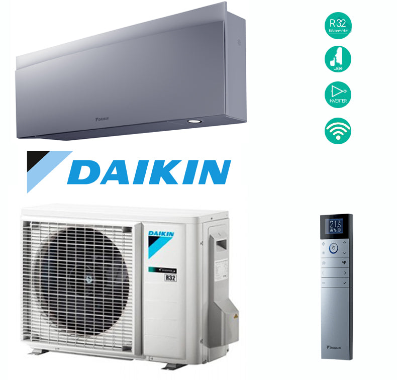 Daikin Emura FTXJ-AS / RXJ-A  Klimaanlage Single / Klimageraet / Klimaanlage Wohnen / Innengeraet / Aussengeraet / kühlen / heizen / Wifi / hochwertig