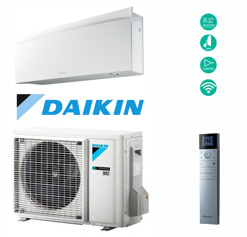 Daikin Emura FTXJ-AW / RXJ-A  Klimaanlage Single / Klimageraet / Klimaanlage Wohnen / Innengeraet / Aussengeraet / kühlen / heizen / Wifi / hochwertig