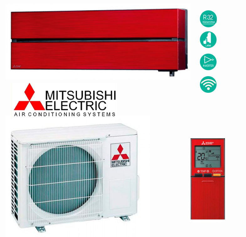 Mitsubishi Premium LN MSZ / MUZ-LN-VG Klimaanlage Single / Klimageraet / Klimaanlage Wohnen / Innengeraet / Aussengeraet / kühlen / heizen / Wifi / hochwertig